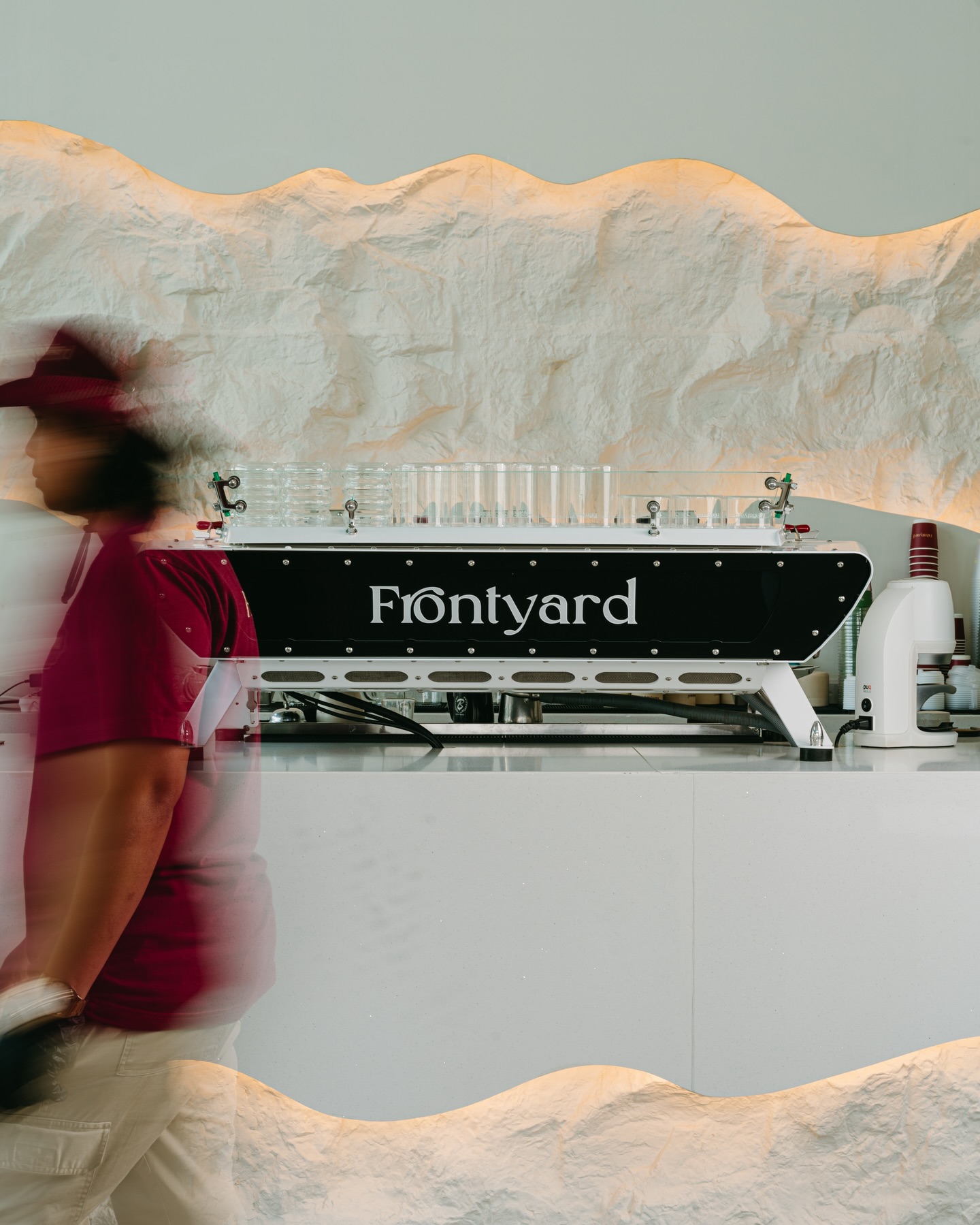 Frontyard cafe exterior and outdoor setting